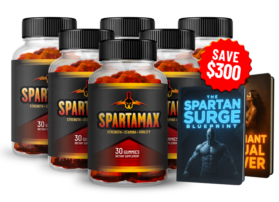 Spartamax men supplement bottle